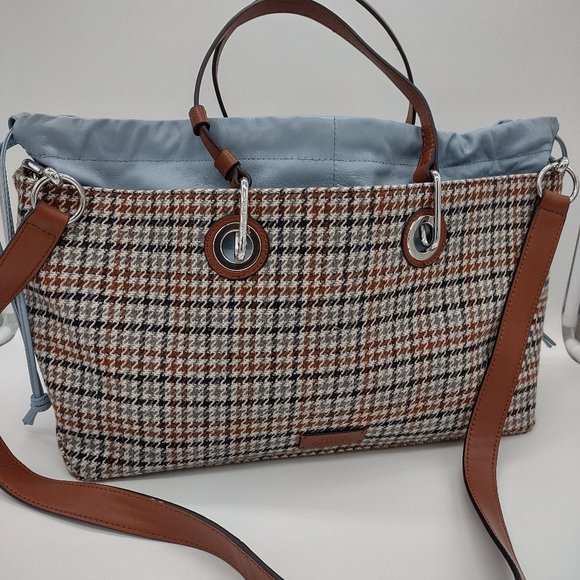 Vince Camuto Handbags - Vince Camuto Mixed Media Tote - Lauri